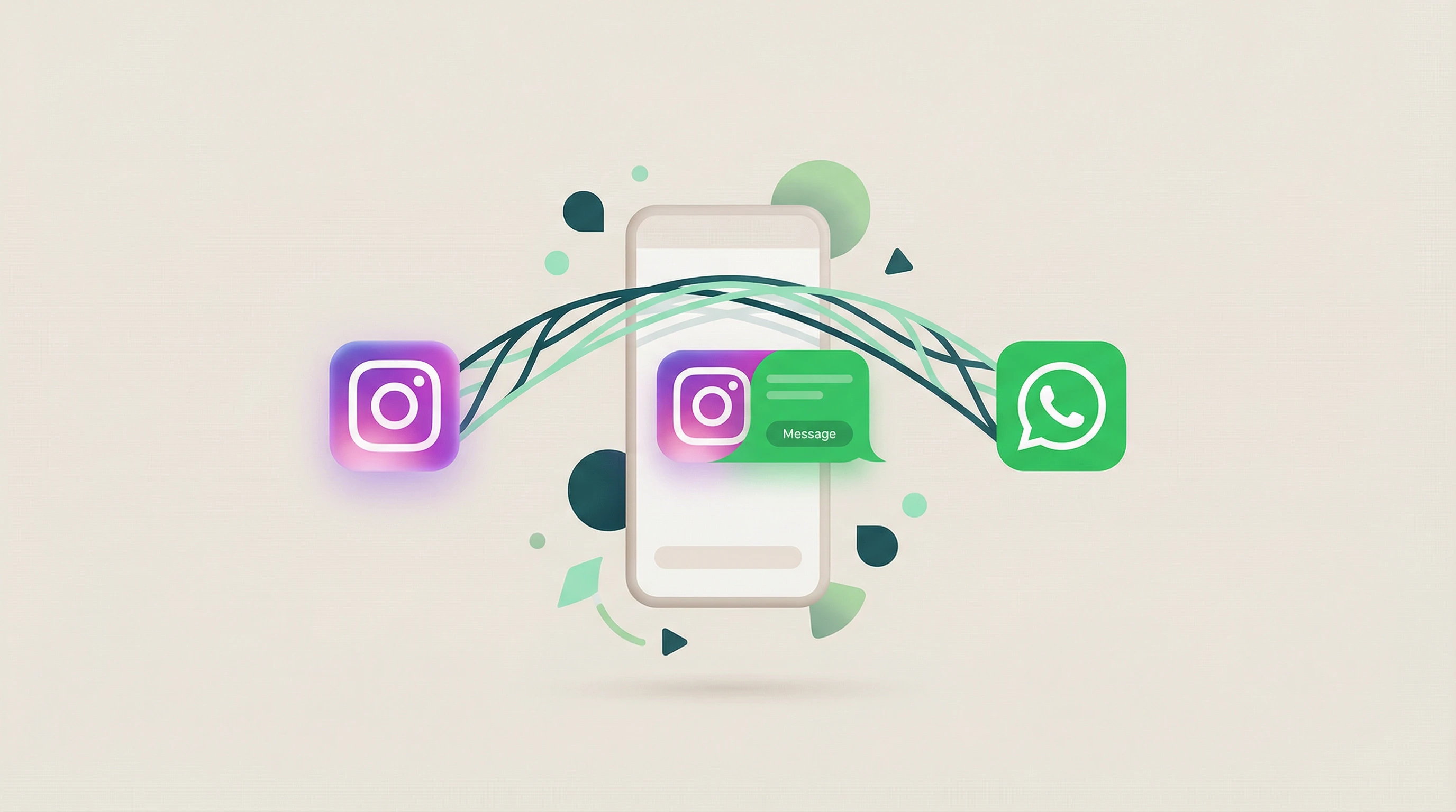 Collegare WhatsApp a Instagram con pulsante diretto