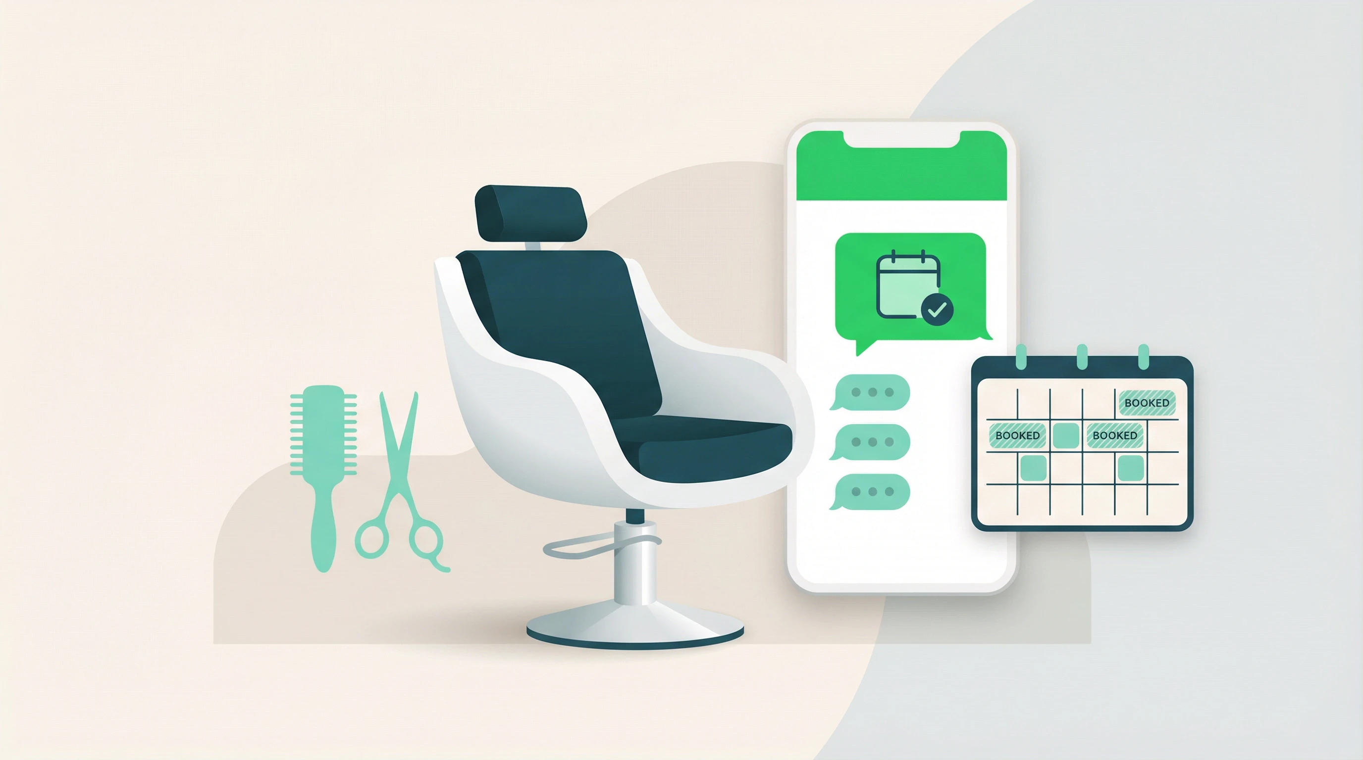 WhatsApp per centro estetico con appuntamenti e promemoria