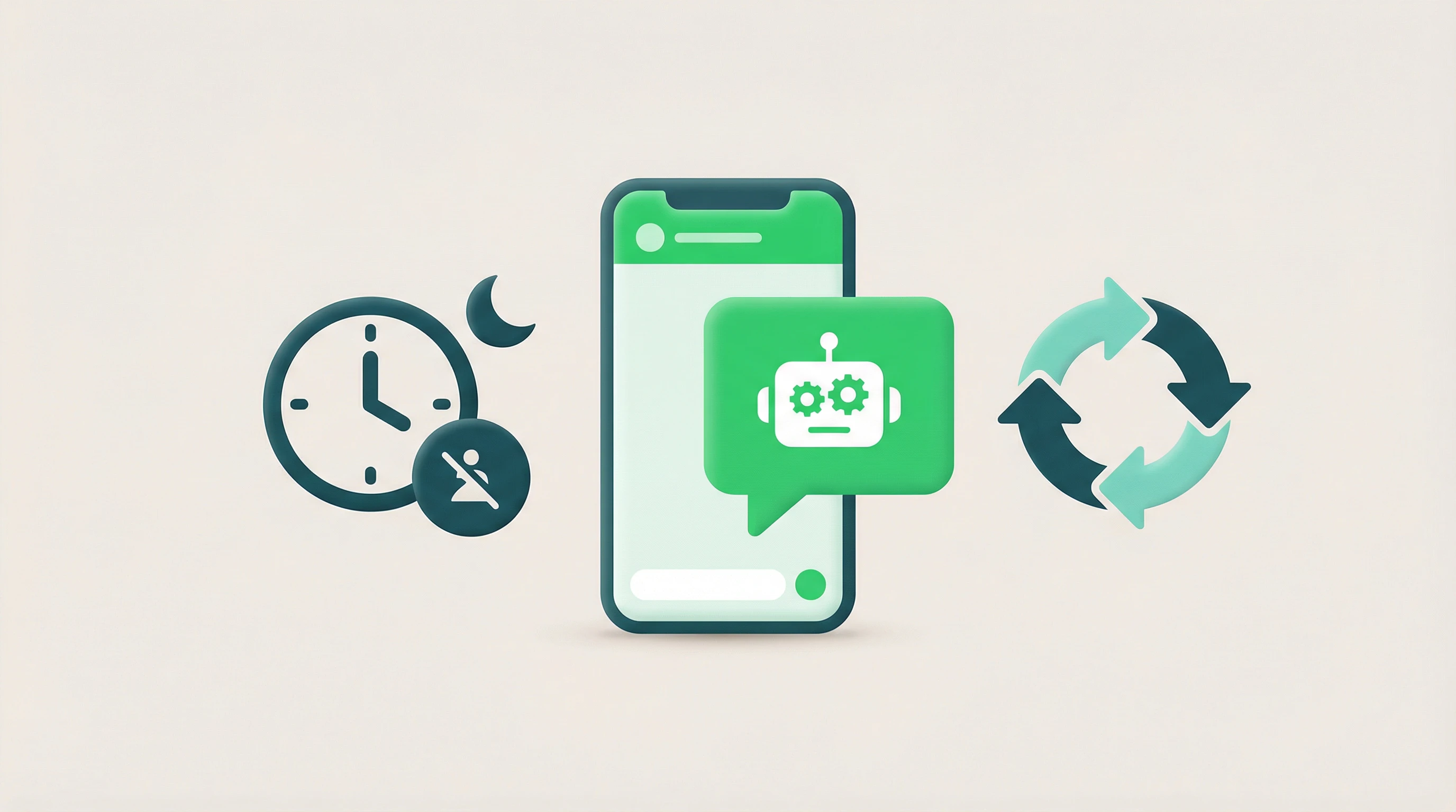 Risposta automatica WhatsApp Business per messaggi di assenza