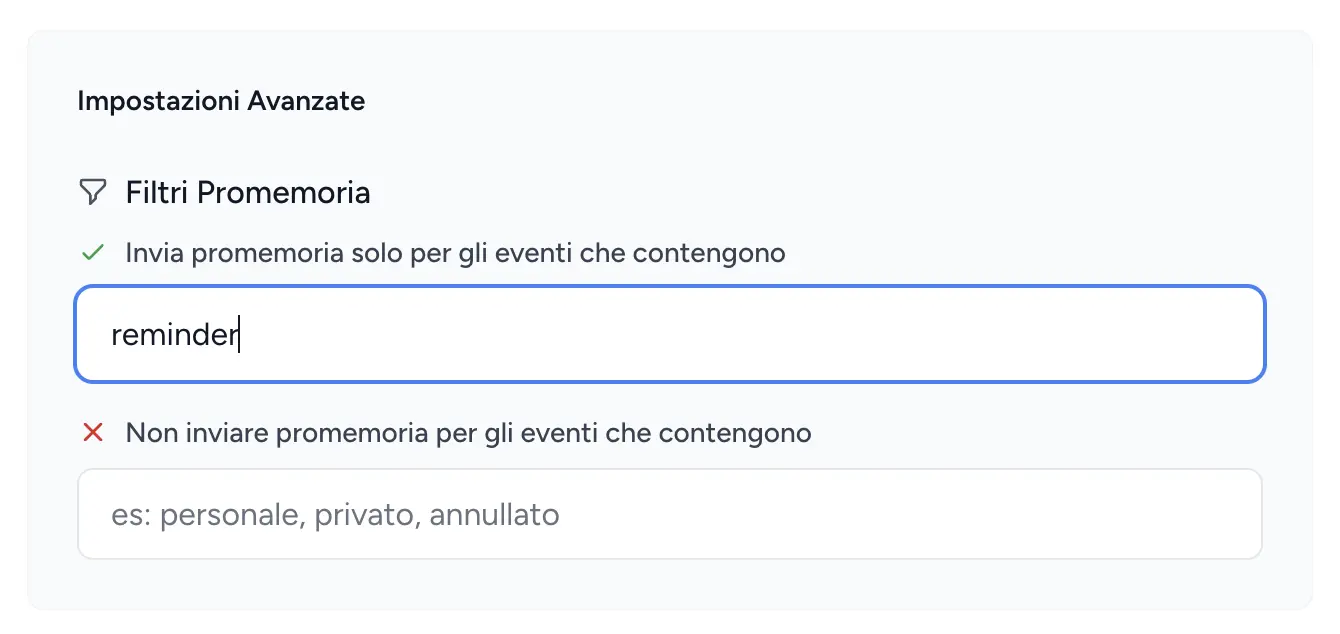 Integrazione del Calendario