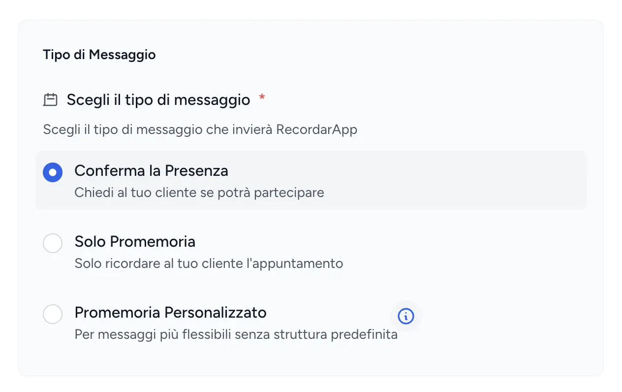 Promemoria WhatsApp